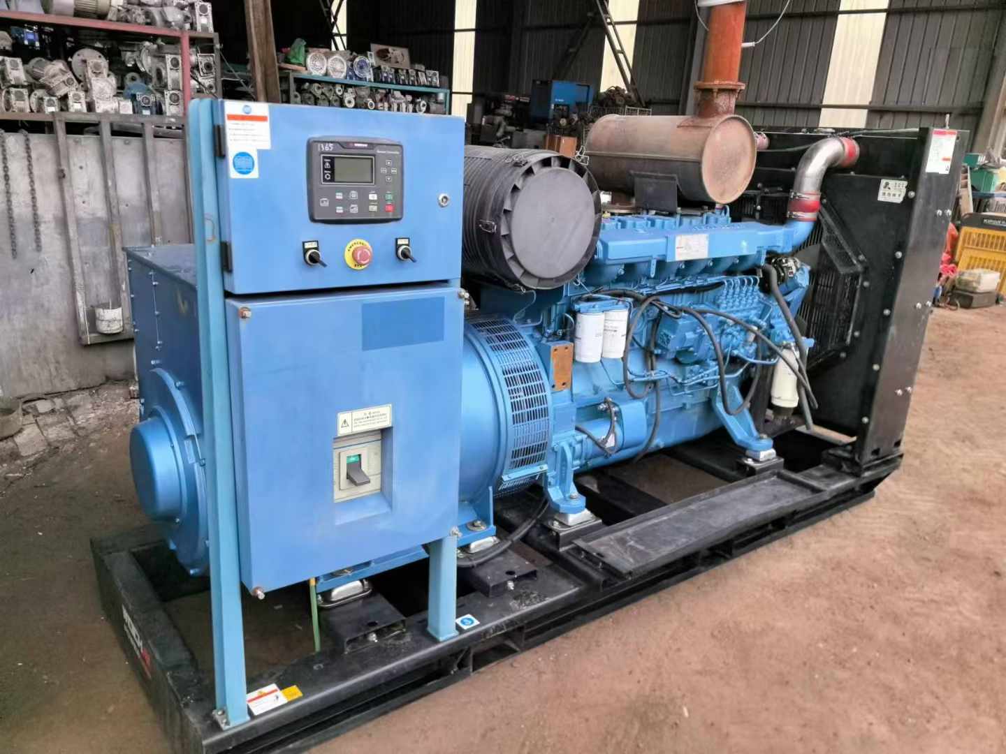 江口500kW 柴油发电机组可带动设备功率的计算公式是什么？