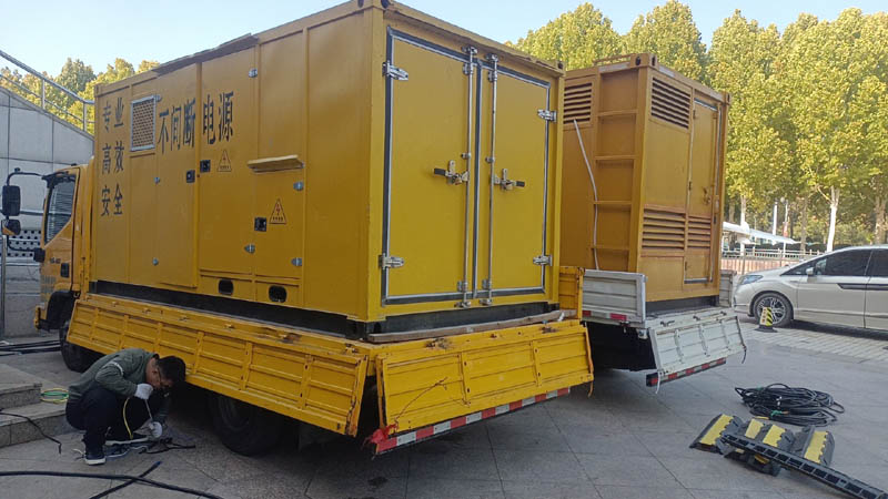 江口柴油发电机组和UPS电源配合使用时的注意事项